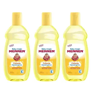 Mennen Baby Fragrance Cologne 200g 3 Pack - Hypoallergenic, Infant Fragrance
