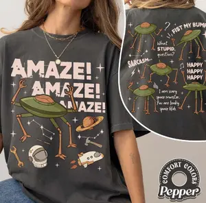 Rocky Amaze Amaze Amaze Comfort Colors T-Shirt, Hail Mary Book Shirt, Retro Alien Tee, Sci Fi Lovers Gift