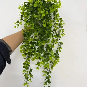 2pcs of Realistic Artificial Ivy - Uv-Resistant Hanging Green Ferns, Suitable for Indoor And Outdoor Decoration, Wall Art for Gatherings, Porch Greening, And Indoor Greenery Decoration | Decorative Leaves | Lifelike Leaves, Festive Decorations