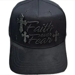 Cap “Faith over fear”,Blackout,La Office hats.
