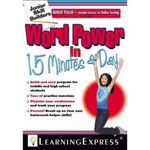 USED-Word Power in 15 Minutes a Day [With CD (Audio)] by LearningExpress LLC Editors (Paperback)