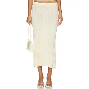 SNDYS Baha Midi Skirt in Cream