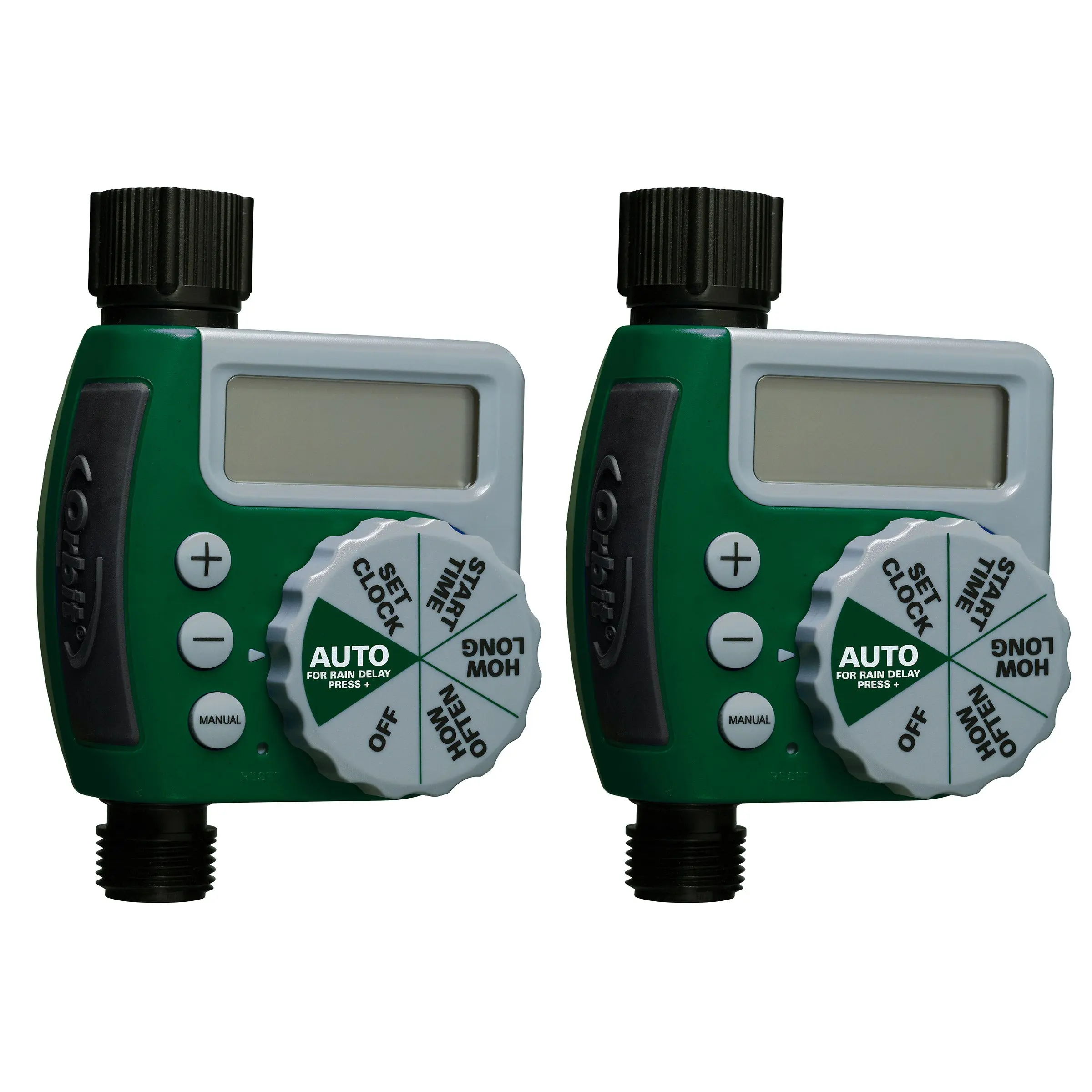 Outlet Programmable Hose Faucet Timer, 2-Pack