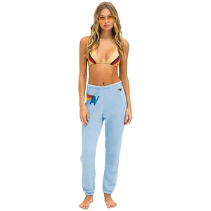 LOGO STITCH SWEATPANTS - ICE