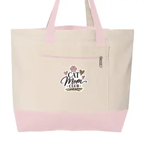 Cat Mom Club tote