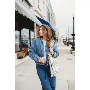 Denim Balloon Jacket