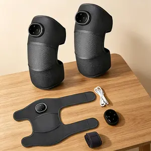 Rechargeable Knee & Joint Massager, Heated Compression Wrap for Pain Relief, Ideal for Athletes, Seniors, and Active Individuals