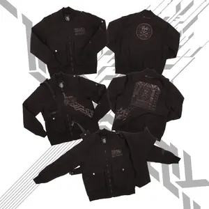 [SHWA] TB-01 Techwear Style Speed Black Bomber Jacket - FINAL SALE (No return or exchange)