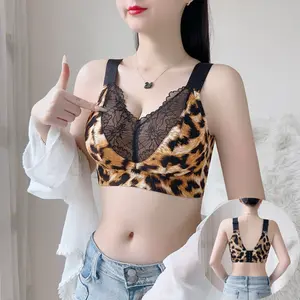 Pinstall Women Minimizer Bra Wireless Full Coverage Bra for Large Bust No Underwire Wide Strap 4 Hook Side Support Comfortable Everyday Bra