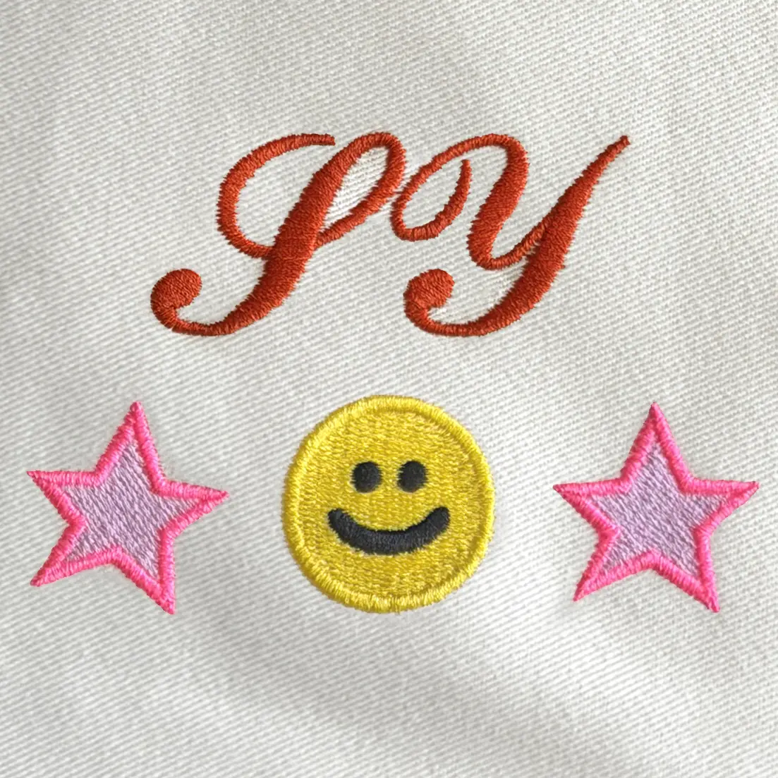 Initials + Icons Personalized Embroidery