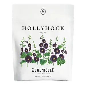 Nigra Hollyhock Seeds (1 ounce)