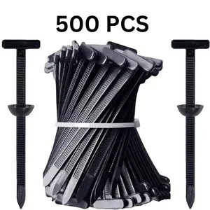 Heavy Duty Nylon Zip Ties – 500/1000pcs Universal Cable Buckles self locking cablesties Home Garden