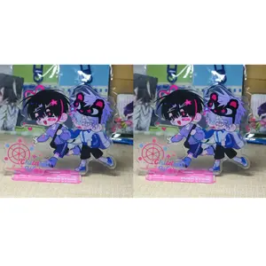 New Self-Made Anime Peripheral Alien Stage Acrylic Standing Plaque Desktop Decoration Room Ornament Cute Fans Birthday Gift Toys