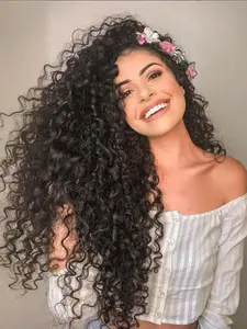 Belle Show Curly Hair Bundles, 20-24 Inch, 9 Bundles, Long Wigs for Women, Synthetic, Heat Resistant, Soft Fiber, All Seasons, Curly Wave Bundles