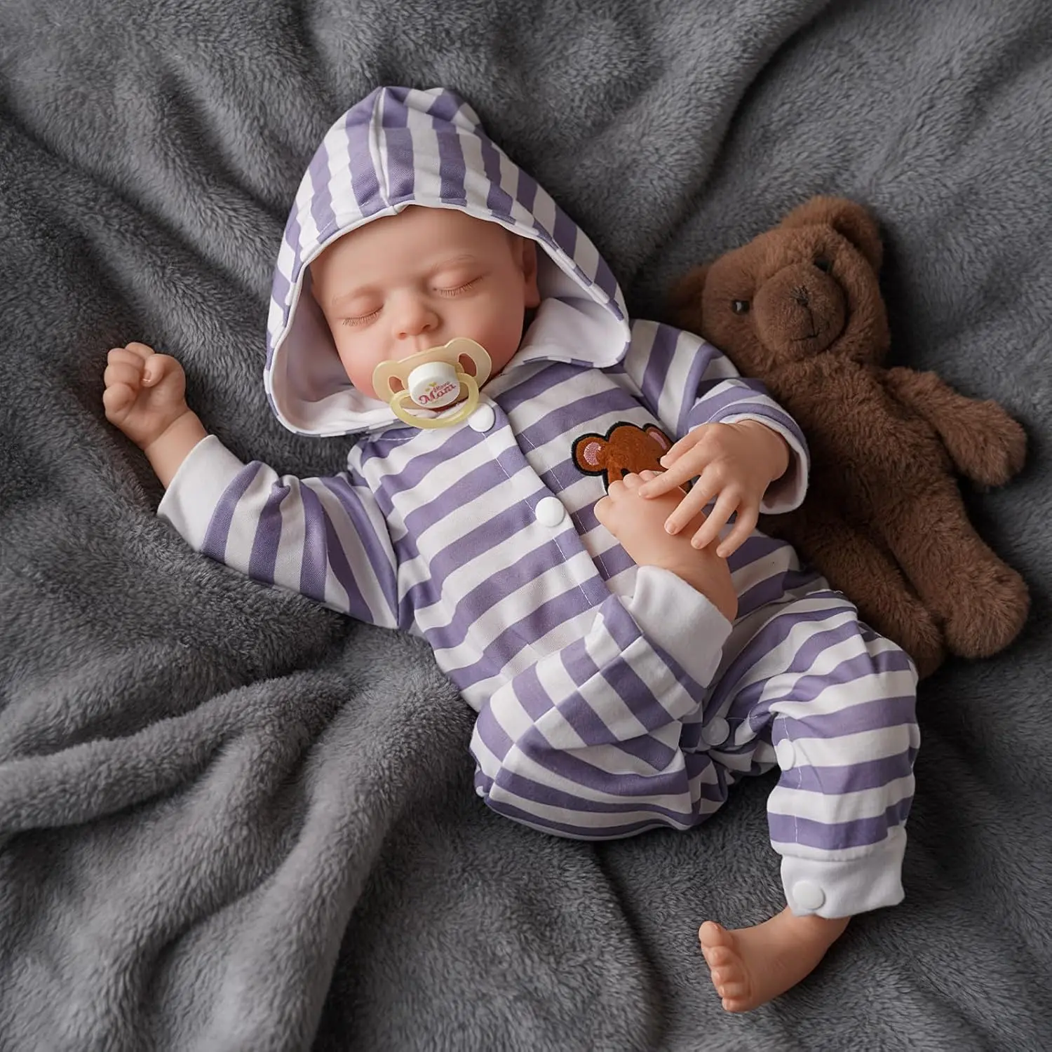 20-inch Noah Full Vinyl body Sleeping 