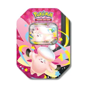 Mega Clefairy EX Tin - 4 Packs RIPPED OR SHIPPED