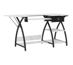 Sew Ready Comet Hobby/Office/Sewing Desk with Grids
