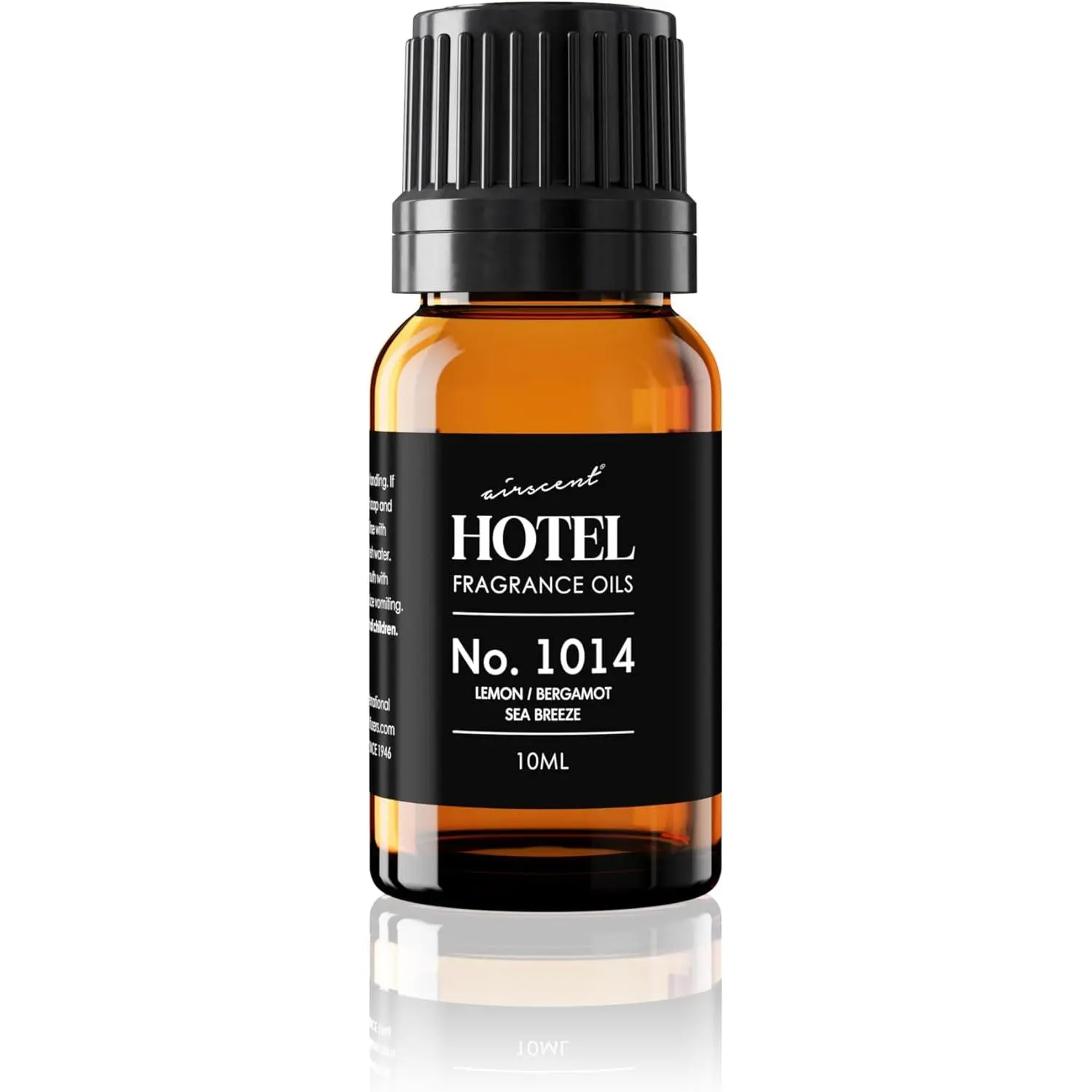 Hotel Diffuser Oil No. 1014 - Iconic 5-Star Hotel Blend - 10 mL | Lemon Bergamot Sea Breeze - Coastal Hotel Scent - Fragrance Oil for Ultrasonic and Waterless Diffusers and Crafting