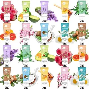 20 Pack Lotion for Women, Body Lotion for Dry Skin,Valentines Day Gifts for Her,Gifts for Women,Teacher Gifts,Travel Size Lotion Shea Butter Scent