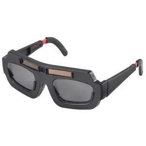1pc Solar Powered Auto Darkening Welding Mask Helmet Goggles Welder Glasses Arc Anti-shock Lens For Eye Protection