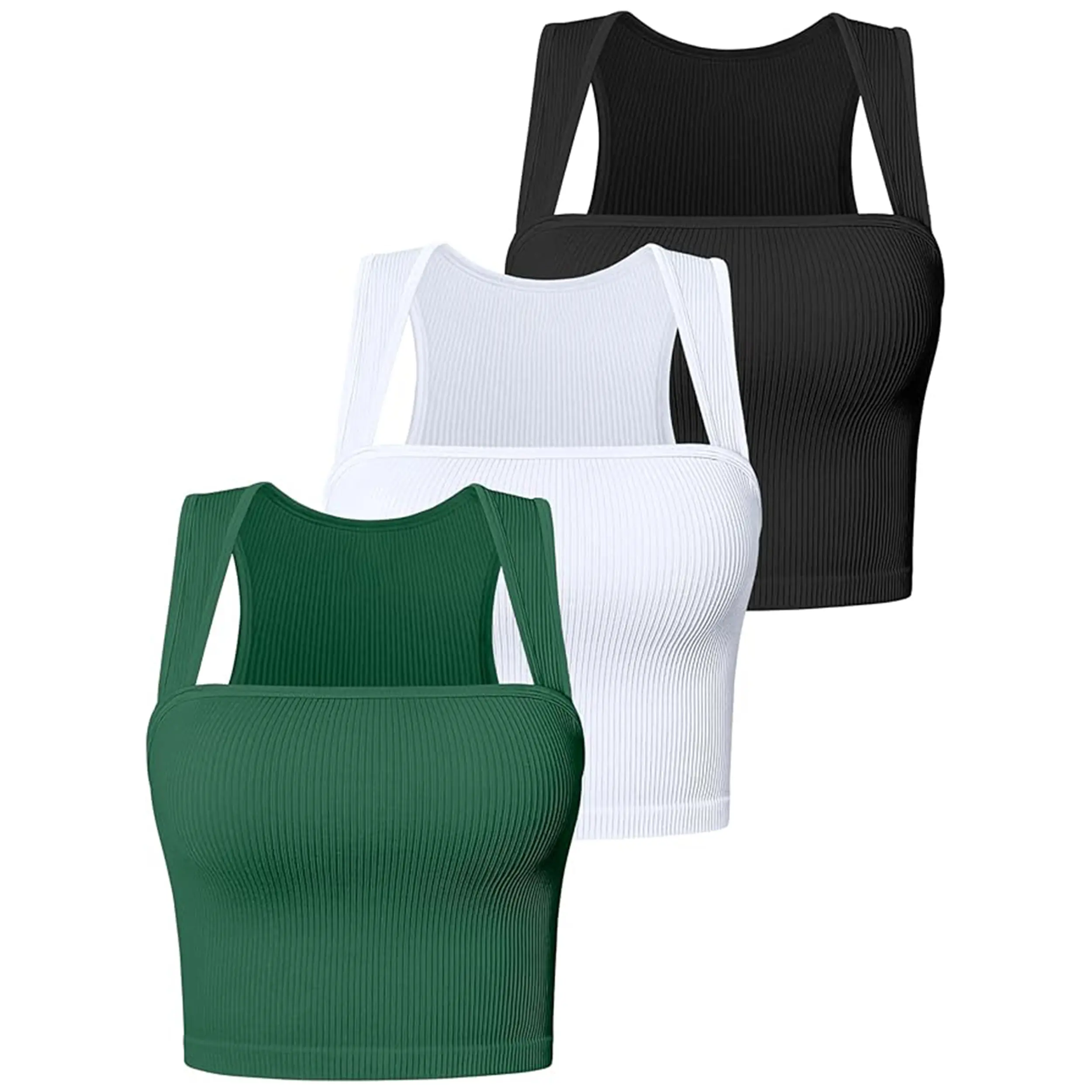 481-Black,White,DarkGreen