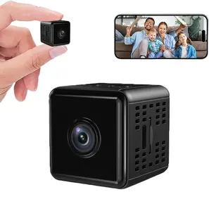 Mini Cube Wireless WiFi, Modern Technology Cube Smart Home Camera Battery Operated 720P Surveillance Camera for Baby Pet Home Security Monitoring
