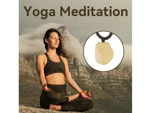 Libya Desert Glass Real Necklace,Raw Libyan Desert Glass Tektite Necklace