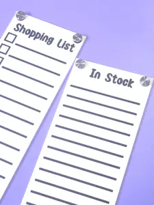 Shopping List Board - In Stock / Pantry Inventory Board