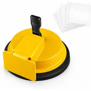 Floor Gap Fixer Tool with Enhanced Suction Cup & Sticky Pads – Easy Laminate, Vinyl & Wood Flooring Gap Repair Tool for Smooth and Textured Floors