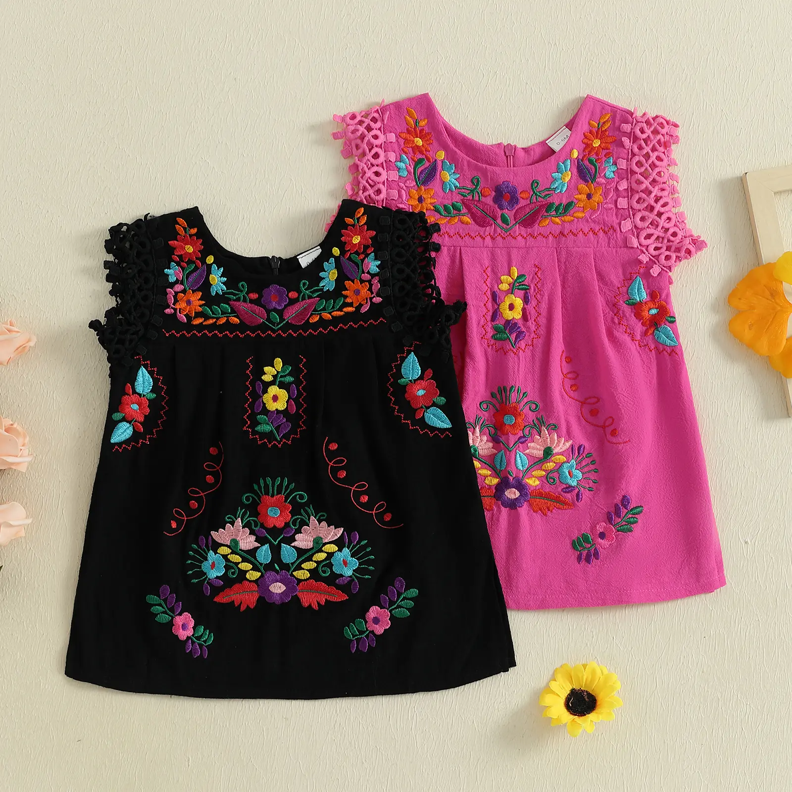 Toddler Baby Girls Mexican Dress Traditional Embroidered Floral Cinco De Mayo Outfit Summer Folklorico Fiesta Dress - TikTok Shop Toddler Baby Girls Mexican Dress Traditional Embroidered Floral Cinco De Mayo Outfit Summer Folklorico Fiesta Dress - TikTok Shop