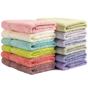 Washcloths for Body and Face - Absorbent Bath Towels Bulk Set, 100% Cotton Hotel Towels for Bathroom . Durable,Soft Wash Rag (Multicolor, Pack of 12)