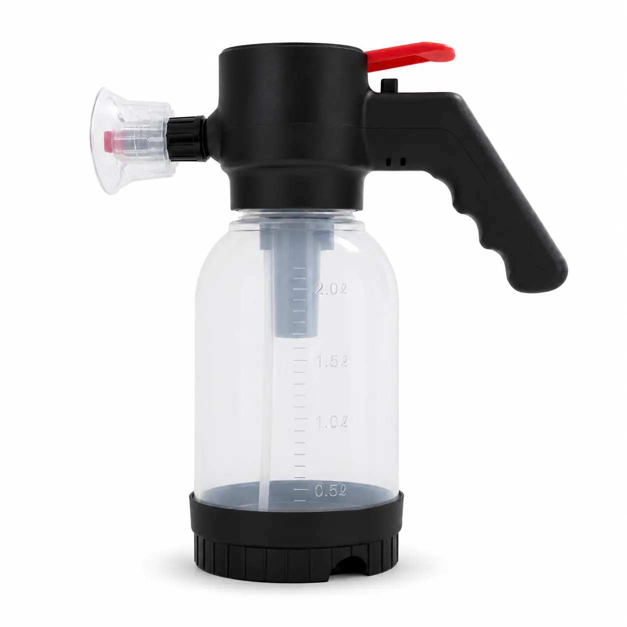 Cordless Electric Snow Foam Sprayer for Car Wash, 2L Rechargeable Car Cleaning Sprayer with Type-C Charging & 1-Press Powered Spray