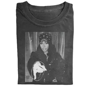 Vintage Aaliyah Tshirt, 90s Minimal Bootleg Style, Aaliyah Unisex Shirt, Aaliyah Merch, Hiphop Shirt, Graphic Tee, Rap Tee, gift for fans