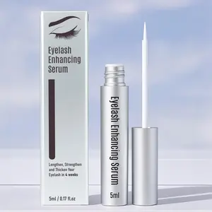 5ML Lash Growth Serum Enhances Root Strength & Volume, Promotes Fuller Curlier Eyelashes, Natural Ingredients, Perfect for Daily Use