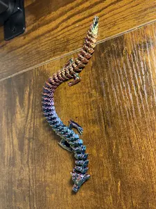 Articulated 3D Printed Dragon – Flexible Fantasy Figure