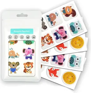3pc（108Count）Mosquito Repellent Patches - for Kids & Adults Shaped Badges with Essential Oils, DEET-Free & Natural Bug Protection for Travel, Camping & Outdoor Play