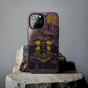 Sleep Token Damocles Phone Case, Even In Arcadia Album 2025 Tough Phone Case,Tour Dates 2025 Magsafe Phone Case & Tough Phone Case + Phone Cases Phone Cover Hard Case Tough 2-piece Phone Case