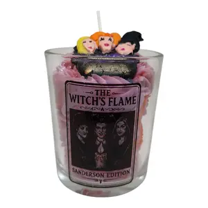 1. The Witches Flame – Sanderson Sisters Edition | Hocus Pocus Inspired Candle by KC Luxury Scented Candles
