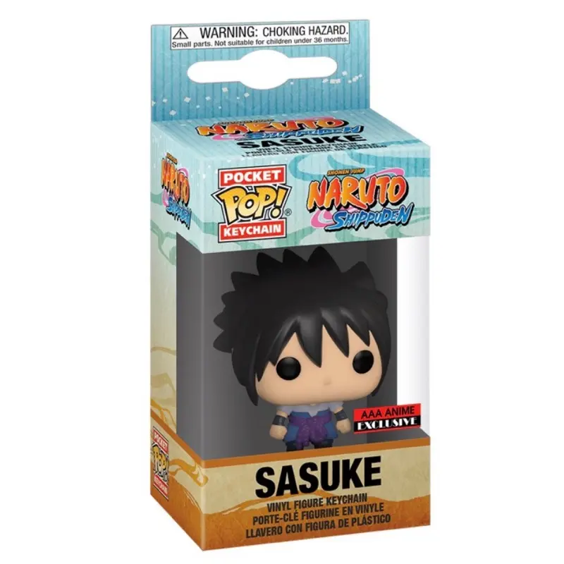 Funko Pop Key Chain! Sasuke (Naruto) Vinyl Figure - Anime - Collectible Figurine
