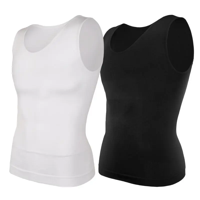 Men's Compression Tank Top Undershirt (1/2/3/4/5 Pack) - Sporty Chic, Stretchy Fabric, Breathable, Lightweight, Comfy - Ideal for Fitness Routine, Intense Workouts, All Seasons Gym Casual Wear