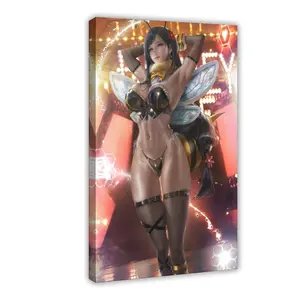 Honey Bee Tifa Aime Poster bedroom canvas posters, hall wall art, bathroom canvas posters, home poster decoration