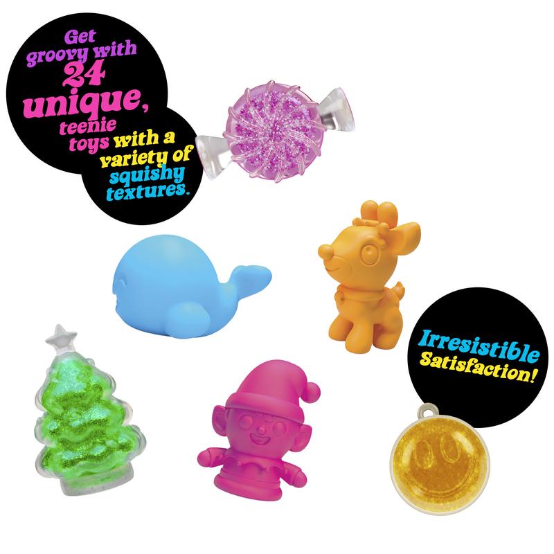 NeeDoh Squishmas 2025 Advent Calendar - 24 Days of Surprises with Mini Squishies & Fun Shapes for Kids Ages 3+ NeeDoh Squishmas 2025 Advent Calendar - 24 Days of Surprises with Mini Squishies & Fun Shapes for Kids Ages 3+