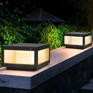 IP65 Waterproof Outdoor Column Light – All-Aluminum Housing, Tempered Glass