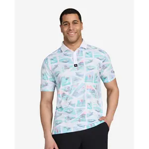 White Caps Welcome Men's Golf Polo