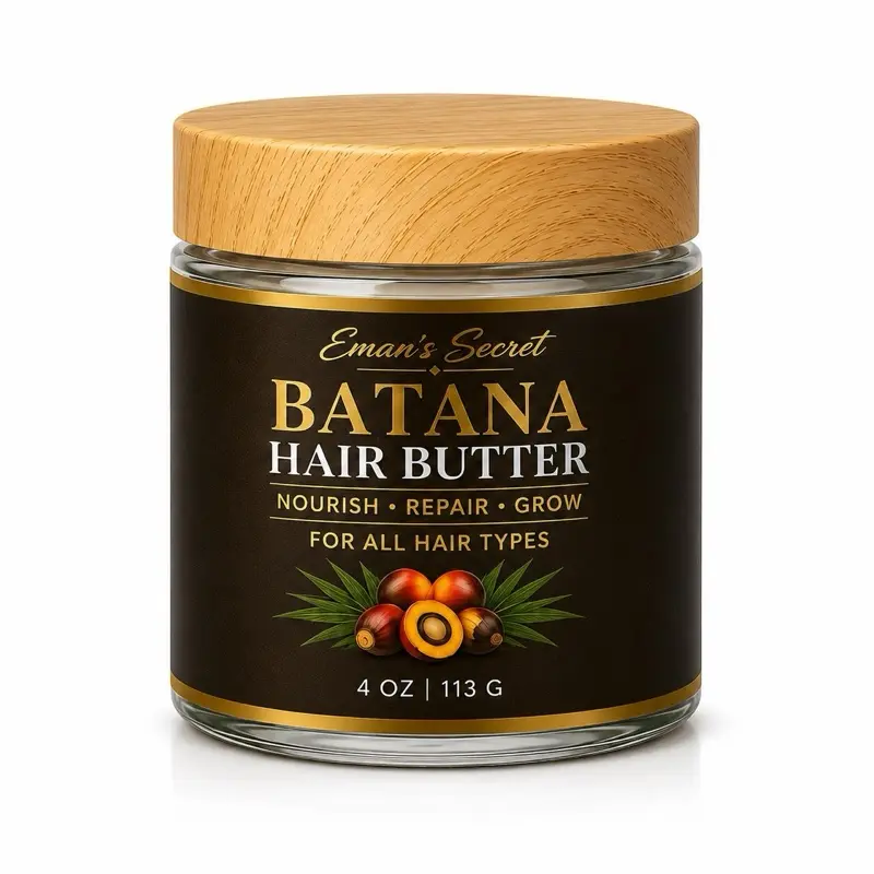 EMAN'S SECRET Batana Hair Butter, a Unisex Treatment to Restore & Repair Damage - Nourishing Hair Growth Products with a Thickening Boost, Natural Hair Loss Products
