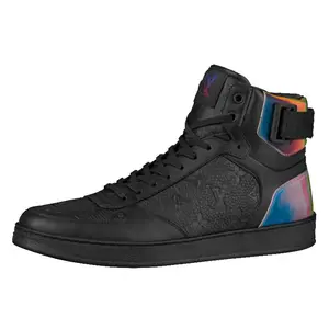 Louis Vuitton Rivoli Round-Toe Lace-Up High-Top Sneakers for Men in Black Trending Shoes, House White Official Shoes to Get / Maison Mihara Verifiable, with credentials and supporting global authentication