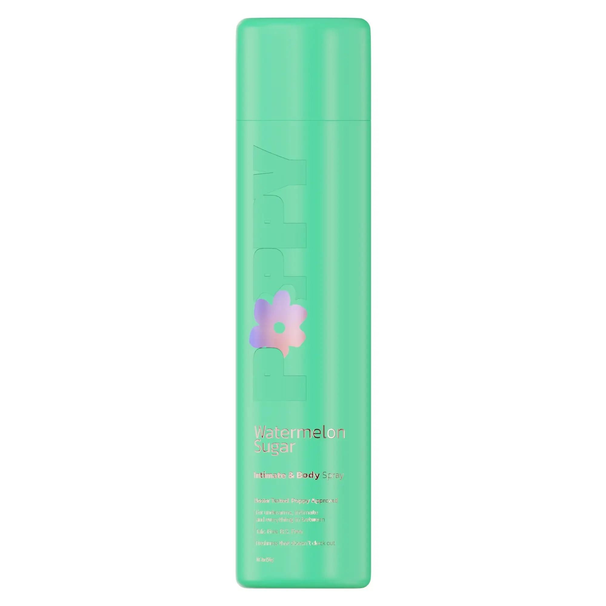 Poppy Feminine Spray, Intimate Spray and Body Deodorant for Women, pH-Balanced, Watermelon Sugar Scent, 2 fl oz