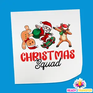 CHRISTMAS SQUAD DTF Transfer