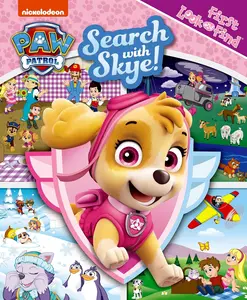 USED-Nickelodeon Paw Patrol: Search with Skye! First Look and Find by Pi Kids (Board book)
