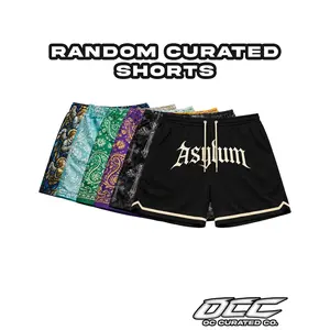 ASYLUM RANDOM CURATED SATIN MESH SHORTS
